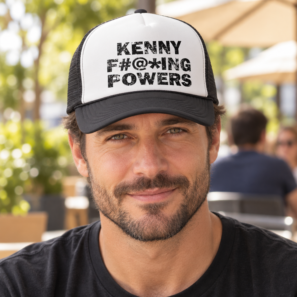 Kenny Powers — Black Trucker Hat — lifestyle hero