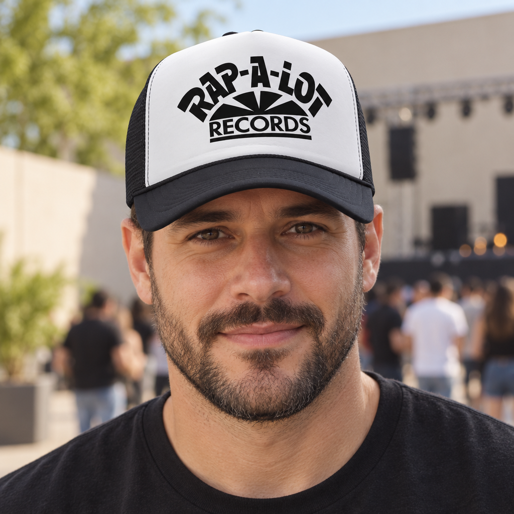 Rap-A-Lot Records — Black Trucker Hat — lifestyle hero