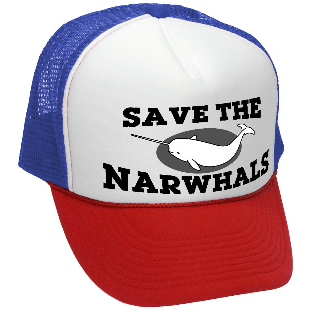SAVE THE NARWHALS - funny wildlife activist