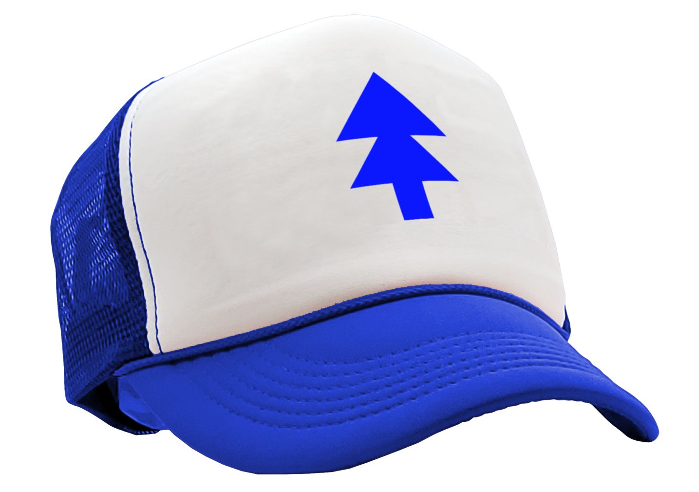 Dippers Pine - Five Panel Retro Style TRUCKER Cap