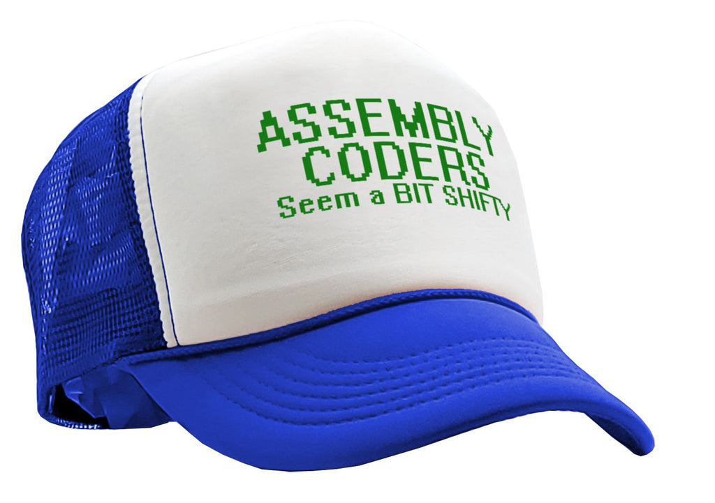 Assembly Coders Seem a bit shifty