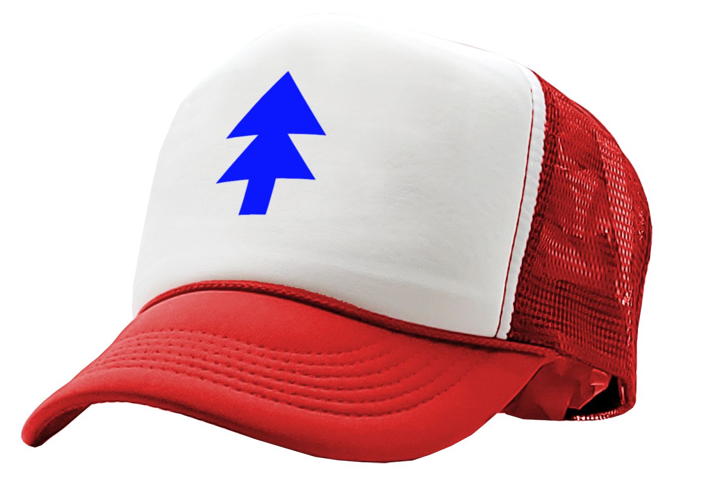 Dippers Pine - Five Panel Retro Style TRUCKER Cap