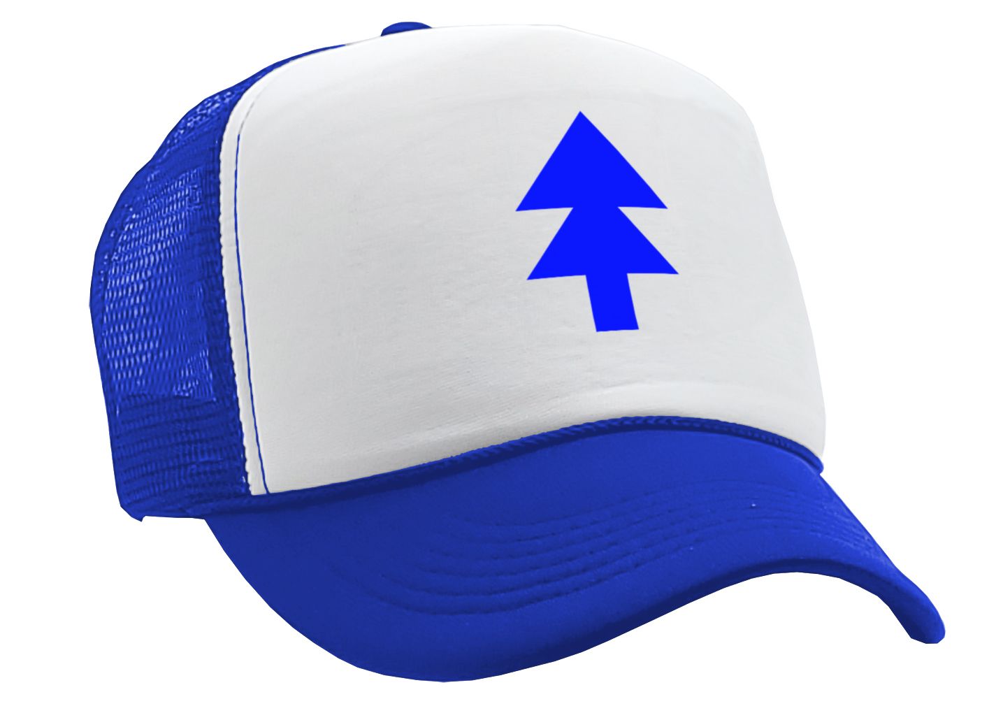 Dippers Pine - Five Panel Retro Style TRUCKER Cap