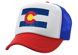 COLORADO FLAG - coloradan mountain state