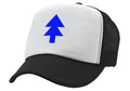 Dippers Pine - Five Panel Retro Style TRUCKER Cap