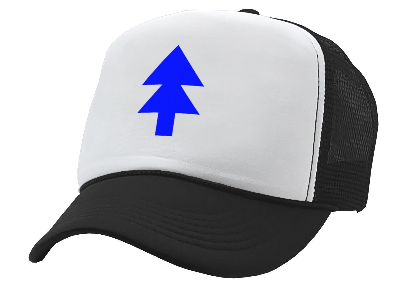 Dippers Pine - Five Panel Retro Style TRUCKER Cap