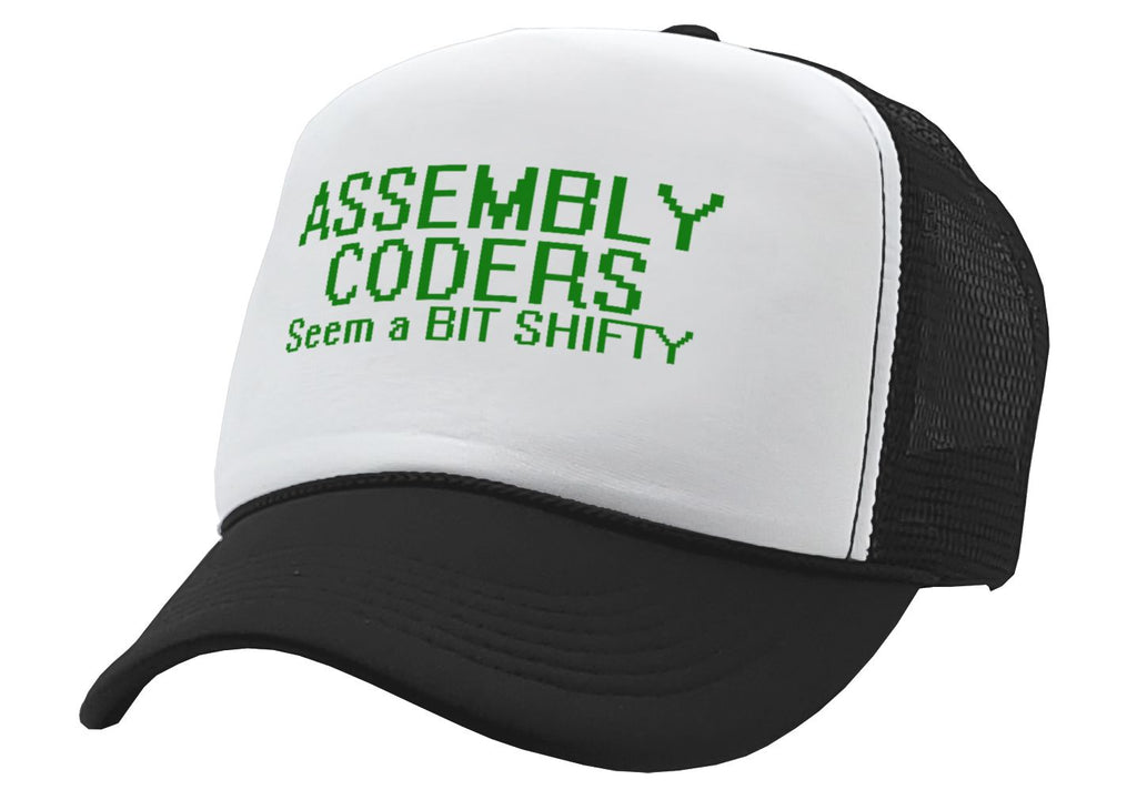 Assembly Coders Seem a bit shifty